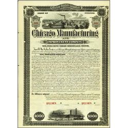 IL. Chicago Mfg and Improvement Company.