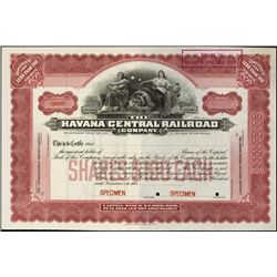 Cuba. Havana Central Railroad Co.