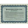 Image 1 : PA.  Philadelphia Cricket Club - Golf Certificate