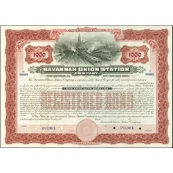 Georgia. Savannah Union Station Company.