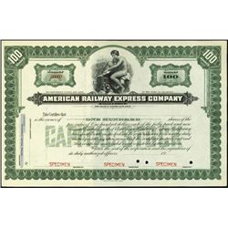 New York. Express Company Stock Pair.