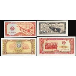 Asia.  Asian Assortment of Banknotes.