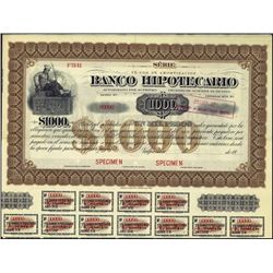 Chile. Banco Hipotecario Bond Pair