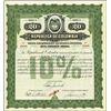 Image 1 : Rep. De Colombia, Bono Colombiano 10% Bond Trio
