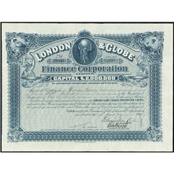 England. London & Globe Finance Corp.