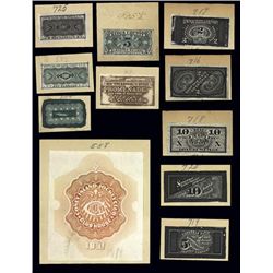 Railroad Ticket Proofs.