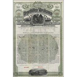 Mexico. Republica Mexicana Bond