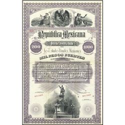 Mexico. Republica Mexicana Bond