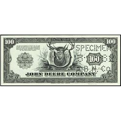U.S. John Deere Company Scrip Notes.