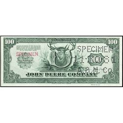 U.S. John Deere Company Scrip Notes.