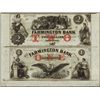 Image 1 : New Hampshire. The Farmington Bank Obsolete Sheet