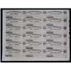 Image 1 : NJ. Farmers' & Merch. Bank Uncut Obsolete Sheet 1