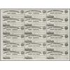 Image 1 : NJ. Farmers' & Merch. Bank Uncut Obsolete Sheet 1