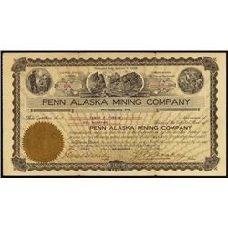 Alaska. Penn Alaska Mining Co.