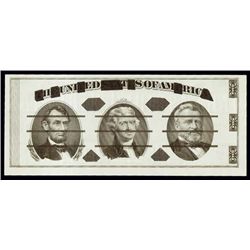 U.S. Giori Test Banknote.
