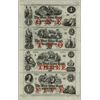 Image 1 : VT. West River Bank Obsolete Sheet w/ Coin Vignet