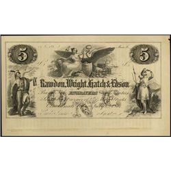 RWHE - Engravers Ad. Banknote