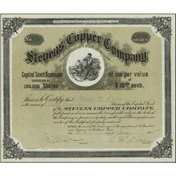 Arizona. Stevens Copper Company.