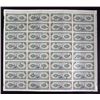 Image 1 : Banco Central Del Ecuador Uncut Specimen Sheet of