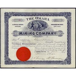 Montana. The Omaha Mining Company.