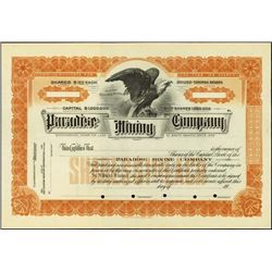 Nevada. Paradise Mining Company.