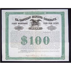 Nevada. El Capitan Mining Co.