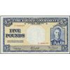 Image 1 : Bahamas Gov. 1936 P-12a. 5 Pound Issued AU+ Unc.