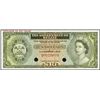 Image 1 : Gov. of Belize 1974-75 Issue Trial Color Banknote