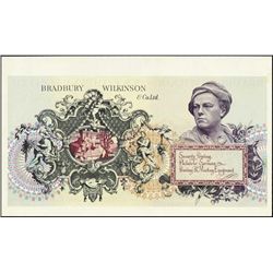 England. Modern Advertising Banknotes.
