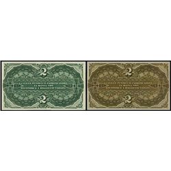 Italy. Banca Romana Proof Backs.