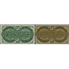 Image 1 : Italy. Banca Romana Proof Backs.