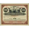 Image 1 : Mexico. Bono De Caja. El B. Espanol Refaccionario