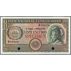 Banco Nacional Ultramarino St. Thomas & Prince.
