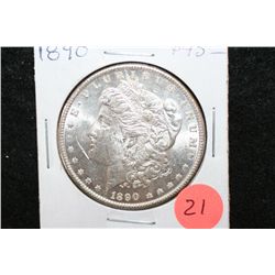 1890 Silver Morgan $1