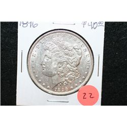 1896 Silver Morgan $1