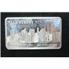 Image 1 : Wall Street Mint Silver Ingot; .999 Fine Silver 10 Oz.
