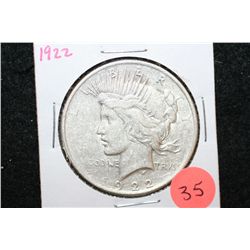 1922 Peace $1