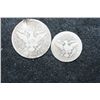 Image 2 : 1899 Barber Half Dollar & 1905 Barber Quarter; Low Grade; Lot of 2