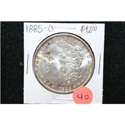 1885-O Silver Morgan $1