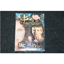 Buffy the Vampire Slayer Collectible Card Game; Buffy & Oz; The Wish Theme Deck; Unopened