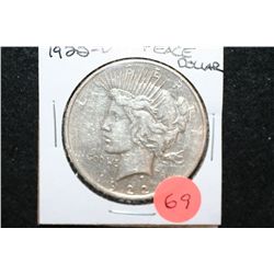 1922-D Peace $1