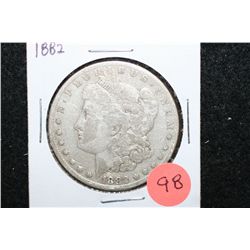 1882 Silver Morgan $1