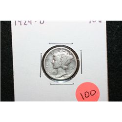 1929-D Mercury Dime