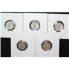 Image 2 : Mercury Dime; Various Dates & Conditions; Lot of 5