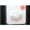 Image 1 : 2005 Silver Eagle $1; NGC Graded MS69