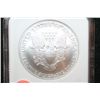Image 2 : 2007 Early Releases Silver Eagle $1; NGC Graded MS69