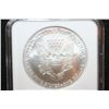 Image 2 : 2007 Early Releases Silver Eagle $1; NGC Graded MS69