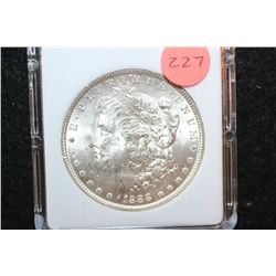 1888 Silver Morgan $1; MCPCG Graded MS61