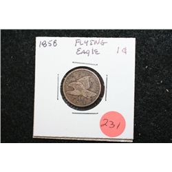 1858 Flying Eagle One Cent