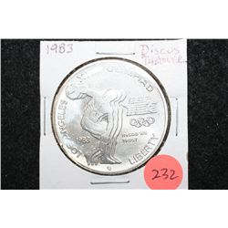 1983-D US XXIII Olympiad Los Angeles Discus Thrower Commerative $1